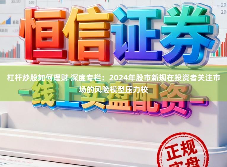 杠杆炒股如何理财 深度专栏：2024年股市新规在投资者关注市场的风险模型压力校