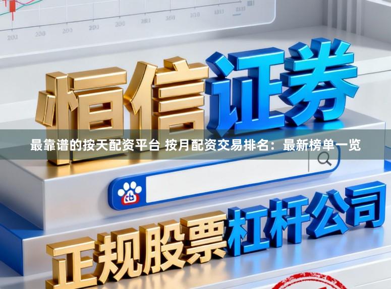 最靠谱的按天配资平台 按月配资交易排名：最新榜单一览
